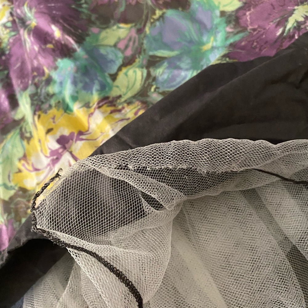 Torrid Floral TEA DRESS - Women's 14 Layered Tulle Underskirt Cottagecore - Picture 13 of 13